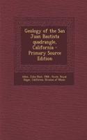 Geology of the San Juan Bautista Quadrangle, California - Primary Source Edition