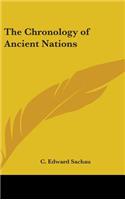 Chronology of Ancient Nations