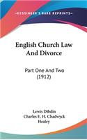 English Church Law And Divorce