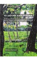 To Define and Inform: An Analysis of Information Provided in Dictionaries Used by Learners of English in China and Denmark
