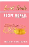 Sweet Treats Recipe Journal