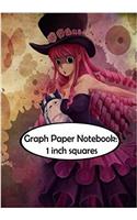 Graph Paper Notebook - 1 Inch Squares - Trees: Graph Paper, 1 Inch Squares