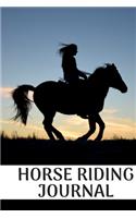 Horse riding journal