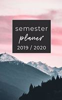 Semester Planer 2019 / 2020: A5 Coole Geschenkidee PLANER zum Studium - Notizbuch für Studenten - Studienbeginn - Erstes Semester - Pruefung - Geburtstag - Terminkalender