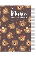 Music Sheet Notebook