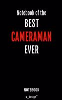 Notebook for Cameraman / Cameramen: awesome handy Note Book [120 blank lined ruled pages]