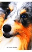 Dog Shetland Notebook: A5 Lined Notepad - Journal for Women, Men, Teens and Kids. A Beautiful Gift Idea for Animal Lover