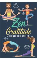 Zen Gratitude Journal For Adults