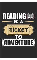 Reading is a Ticket to Adventure