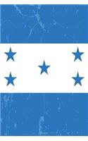 Honduras Flag Journal: Honduras Travel Diary, Hondurans Souvenir, Lined Journal to Write in