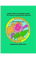 Large Space Coloring Book