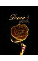 Dana's Journal: 8.5x11 Journal, Notebook, Diary Keepsake for Women & Girls has 120 pages and 58 Inspiring Quotes from Famous Women and Leaders.