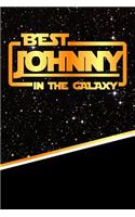 The Best Johnny in the Galaxy: Isometric Dot Paper Drawling Notebook Feature 120 Pages 6x9