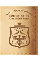 Dungeon Master RPG Gaming Papers Player Companion Notebook