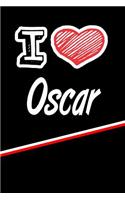 I Love Oscar: Handwriting Journal Practice Writing and Master Your Penmanship Featuring 120 Pages 6x9