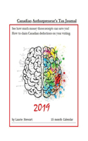 Authorpreneuer's Canadian Tax Journal