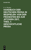 Handbuch der deutschen Prosa in Beispielen