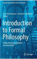 Introduction to Formal Philosophy