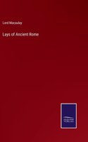 Lays of Ancient Rome