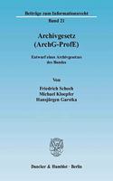 Archivgesetz (Archg-Profe)
