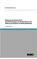 Bildung und Gesellschaft - Verschränkungen von Sozialisation und Bildung am Beispiel von Bildungsabstieg