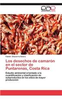 Los Desechos de Camaron En El Sector de Puntarenas, Costa Rica