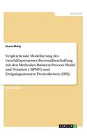 Vergleichende Modellierung des Geschäftsprozesses Personalbeschaffung mit den Methoden Business Process Model and Notation ( BPMN) und Ereignisgesteuerte Prozessketten (EPK)