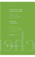Fortschritte Der Chemie Organischer Naturstoffe / Progress in the Chemistry of Organic Natural Products