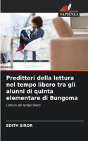 Predittori della lettura nel tempo libero tra gli alunni di quinta elementare di Bungoma