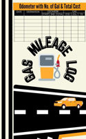 GAS MILEAGE BOOK: MILEAGE BOOK WITH FUEL