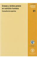 Grasas y acidos grasos en nutricion humana