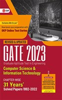 GATE 2023 Computer Science and Information Technology - 31 years Chapter wise Solved Papers (1992-2022)