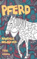 Mandala Malbücher - Grosse A4 - Tiere - Pferd