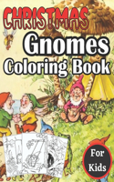Christmas Gnomes Coloring Book For Kids