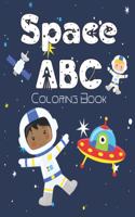 Space ABC Coloring Book