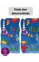 Finde den Unterschiede Für Kinder von 3-9 Jahren