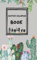 Cactus Coloring Book