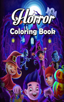 Horror Coloring Book for Kids