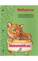 Harcourt School Publishers Matematicas: Reteach Workbook Student Edition Grade 5