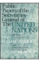 Public Papers of the Secretaries-General of the United Nations
