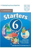 Cambridge Young Learners English Tests 6 Starters Student's