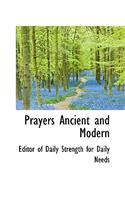 Prayers Ancient and Modern