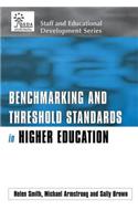Benchmarking and Threshold Standards in Higher Education