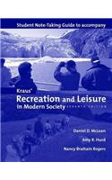 SSG- KRAUS' REC & LEIS IN MODERN SOC 7E STUDENT NOTE GUIDE