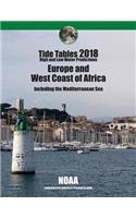 Tide Tables 2018: Europe and West Coast of Africa Including the Mediterranean Se