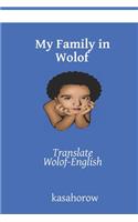 My Family in Wolof: Translate Wolof-English