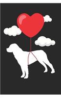 Rotweiler Notebook - Valentine's Day Gift for Rotweiler Lovers - Rotweiler Journal