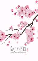 Kanji Notebook Symbols Reference & Practice Paper