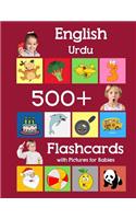 English Urdu 500 Flashcards with Pictures for Babies