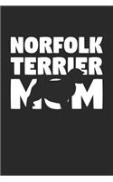 Norfolk Terrier Journal - Norfolk Terrier Notebook 'Norfolk Terrier Mom' - Gift for Dog Lovers